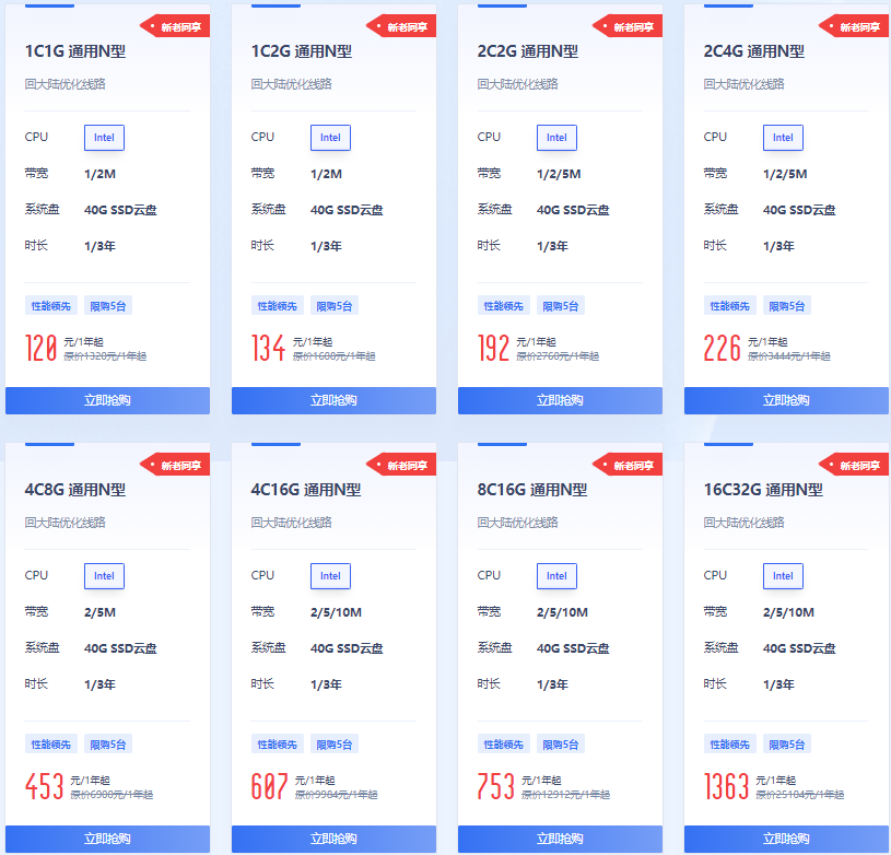 UCloud香港通用N型云主机