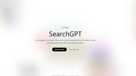 OpenAI推出SearchGPT 进军AI搜索领域