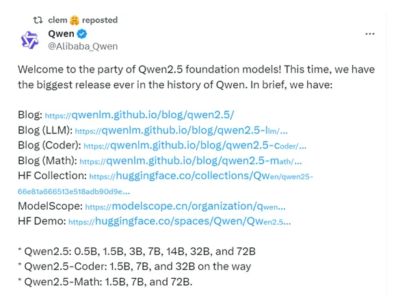 Qwen2.5系列模型