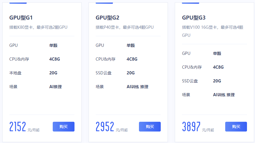 UCloud GPU云主机