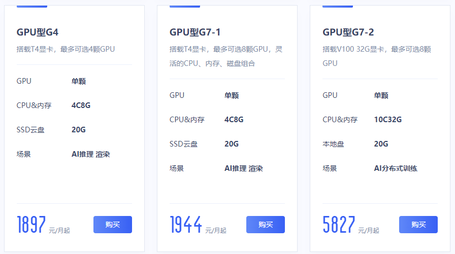 UCloud GPU云主机