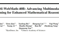 字节跳动和中国科学院联合开源InfiMM-WebMath-40B