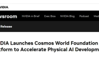 英伟达开源全新世界大模型NVIDIA Cosmos